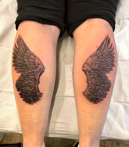 Bart Andrews - Wing Tattoos