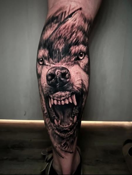 Kevin Moore - Wolf Tattoo