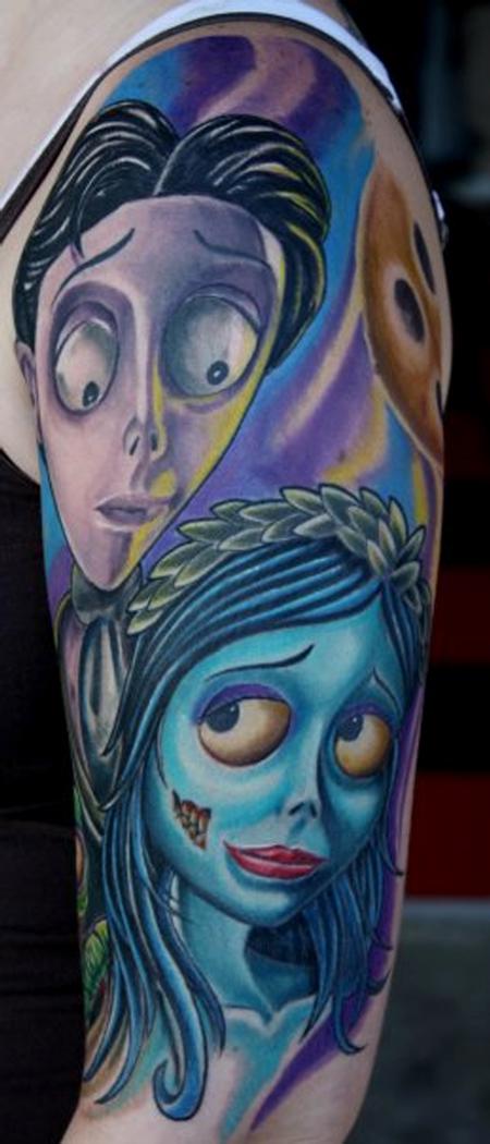 Bart Andrews - Corpse Bride Tattoo