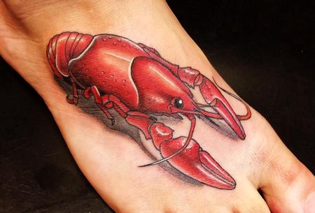 Skyler Del Drago - Crawdad Tattoo