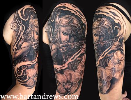 Tattoos - Lady warrior - 101776