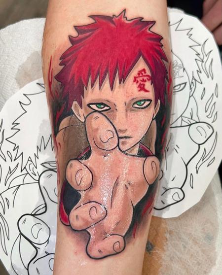 Matthew Daiz - Naruto Tattoo