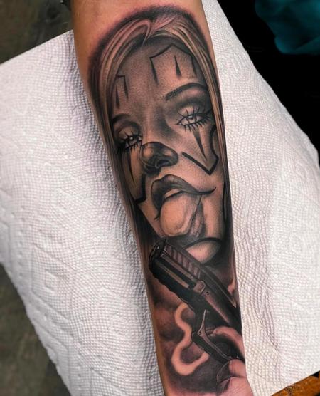 Matthew Daiz - Payasa tattoo