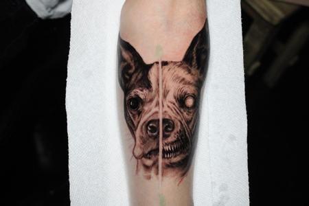 Tattoos - Evil dog - 141710